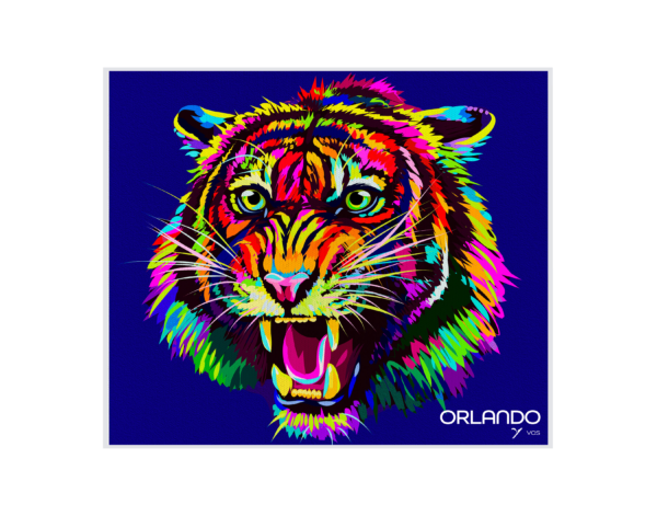 Colorful Tiger