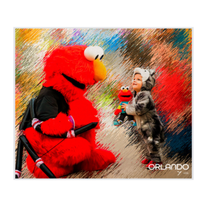 Elmo in Halloween