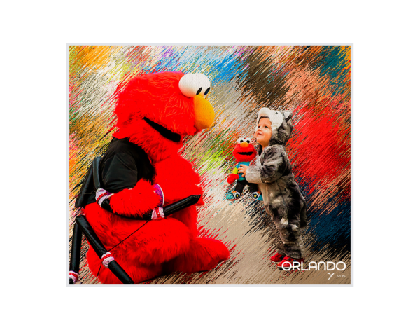 Elmo in Halloween