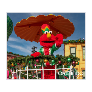 Elmo in Sesame Street Land by SeaWorld Orlando