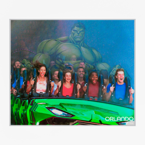 The Incredible Hulk Coaster at Island of Adventure