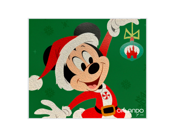 Santa Mickey Mouse