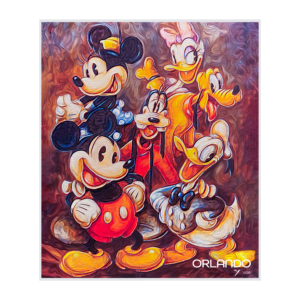 Mickey, Minnie, Donald, Daisy , Pluto and Goofy