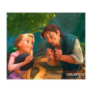 Rapunzel and Flynn Rider