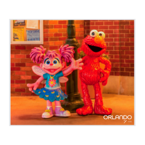 Elmo and Abby Cadabby at Sesame Street Land