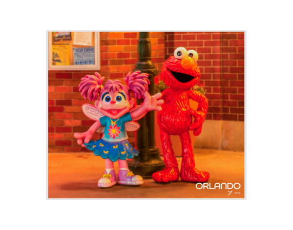 Elmo and Abby Cadabby at Sesame Street Land