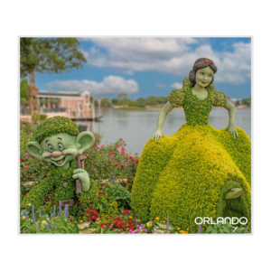 Snow White Topiary by EPCOT