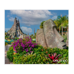 Universal Volcano Bay Postcard