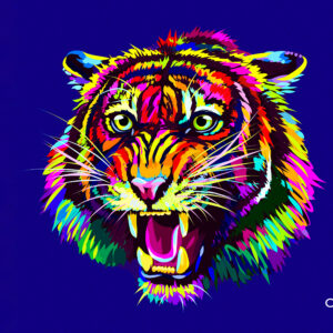 Colorful Tiger