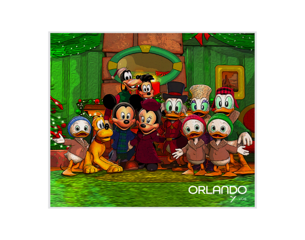 Mickey and Friends Family picture