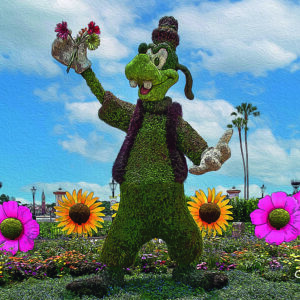 Goofy Topiary