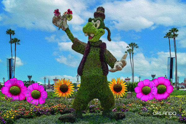 Goofy Topiary