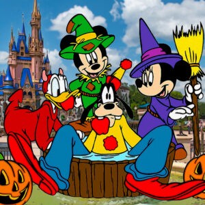 Halloween Mischief at Magic Kingdom