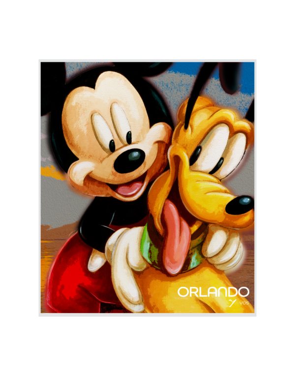 Mickey and Pluto Forever Friends