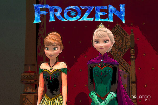 Elsa and Anna by Frozen