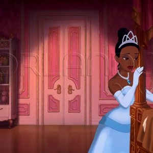 The beautiful Tiana wishes to be alone in her room. Bring the magic of the Princess and the Toad to your home.