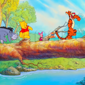 Winnie the Pooh and his friends together for a new adventure