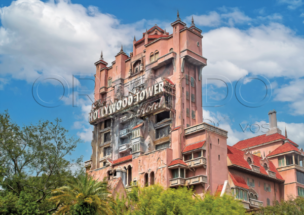 The Hollywood Tower Hotel at Hollywood Studios