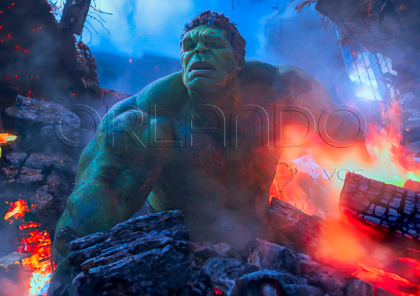 Bring the fury of the Hulk into your home or office with this captivating digital artwork.