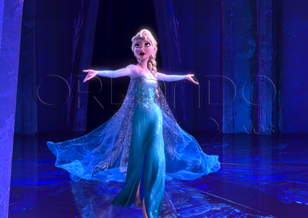 Elsa singing Let It Go. Decorate your little ones room with our vibrant collection. Bring the magic of Frozen home.