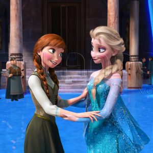 Elsa and Anna's sisterly love transcends time