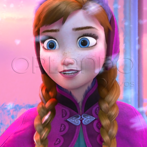 Own this beautiful piece showcasing Anna's love and longing for her sister Elsa.