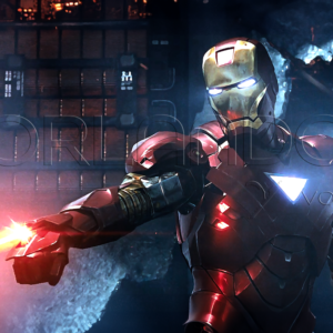 Iron Man unleashes his phenomenal powers. This epic digital artwork is the perfect addition to your office.